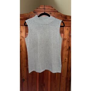 Joan Rivers Women’s Mock Turtleneck Sleeveless Sweater Tank Medium NWOT